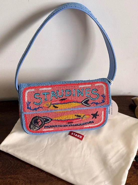 STAUD "Tommy" Staudines Pink Bag - Picture 1 of 4